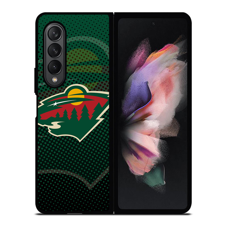 MINNESOTA WILD SYMBOL Samsung Galaxy Z Fold 3 Case Cover