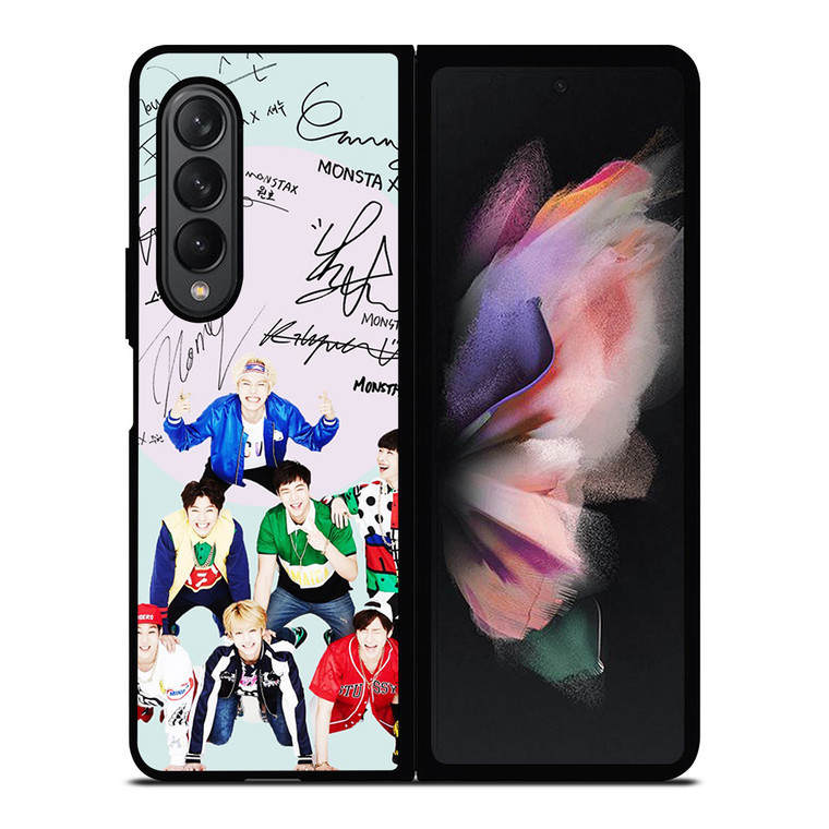 MONSTA X K POP SIGNATURE Samsung Galaxy Z Fold 3 Case Cover