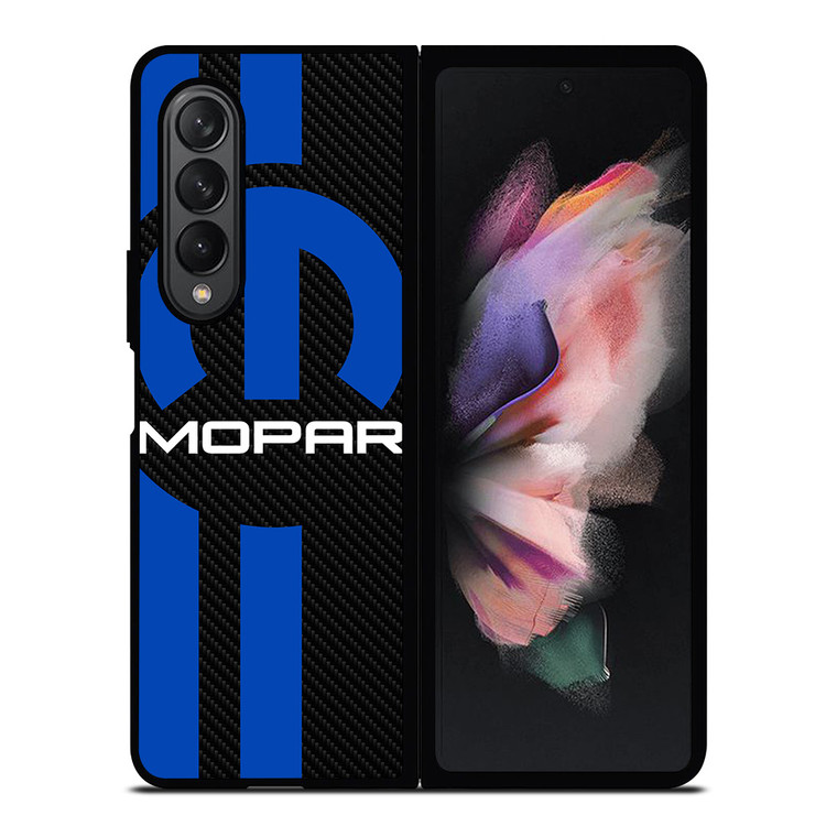 MOPAR CARBON LOGO Samsung Galaxy Z Fold 3 Case Cover
