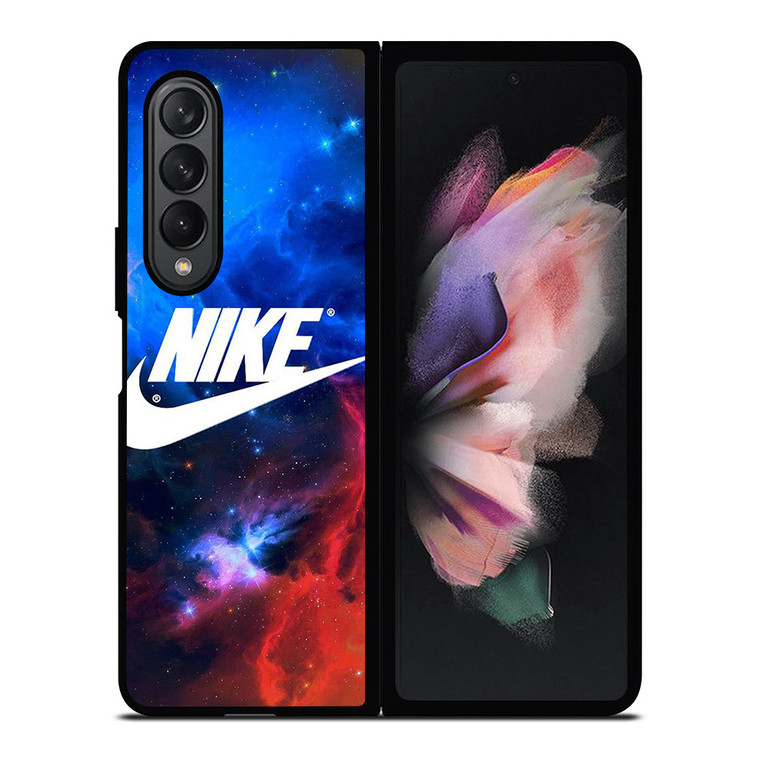 NIKE LOGO NEBULA Samsung Galaxy Z Fold 3 Case Cover