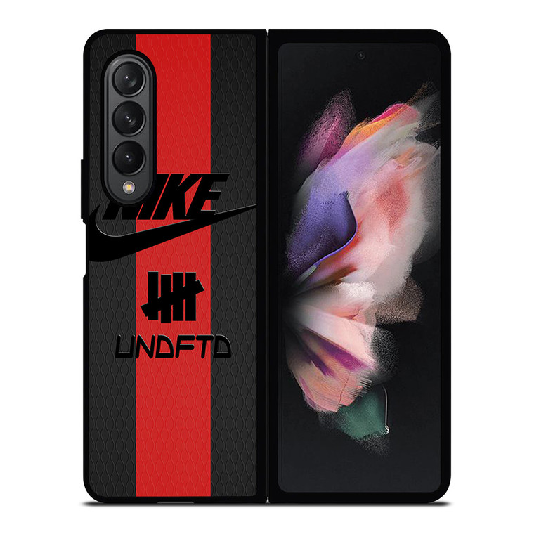 NIKE X UNDEFEATED LOGO Samsung Galaxy Z Fold 3 Case Cover