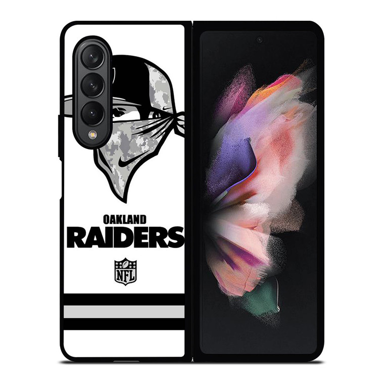 OAKLAND RAIDERS NFL Samsung Galaxy Z Fold 3 Case Cover