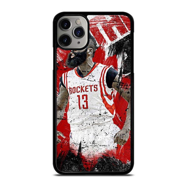 JAMES HARDEN ROCKETS ART iPhone 11 Pro Max Case Cover