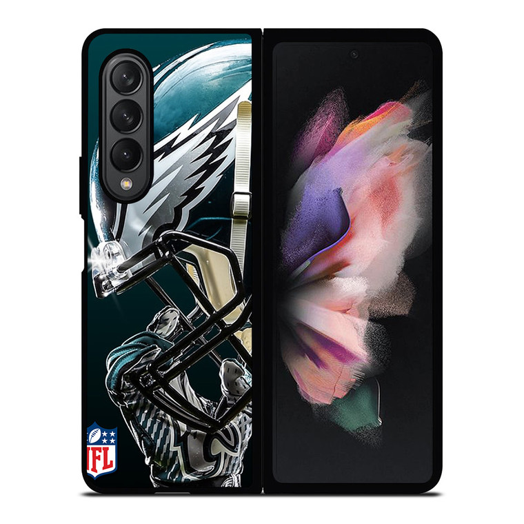 PHILADELPHIA EAGLES NFL HELMET Samsung Galaxy Z Fold 3 Case Cover