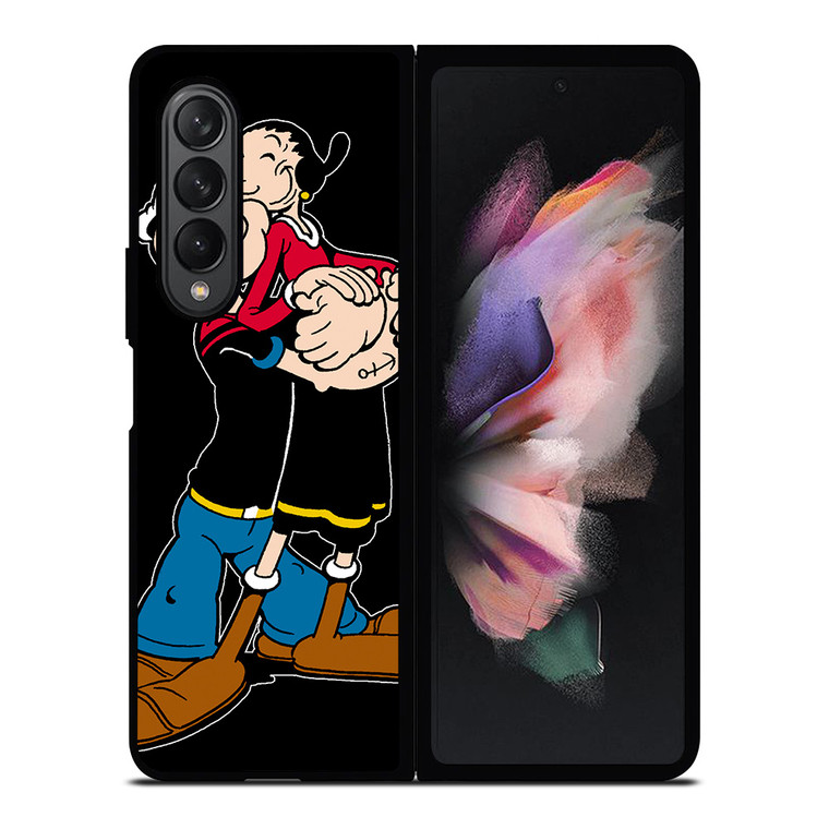 POPEYE AND OLIVE CARTOON Samsung Galaxy Z Fold 3 Case Cover