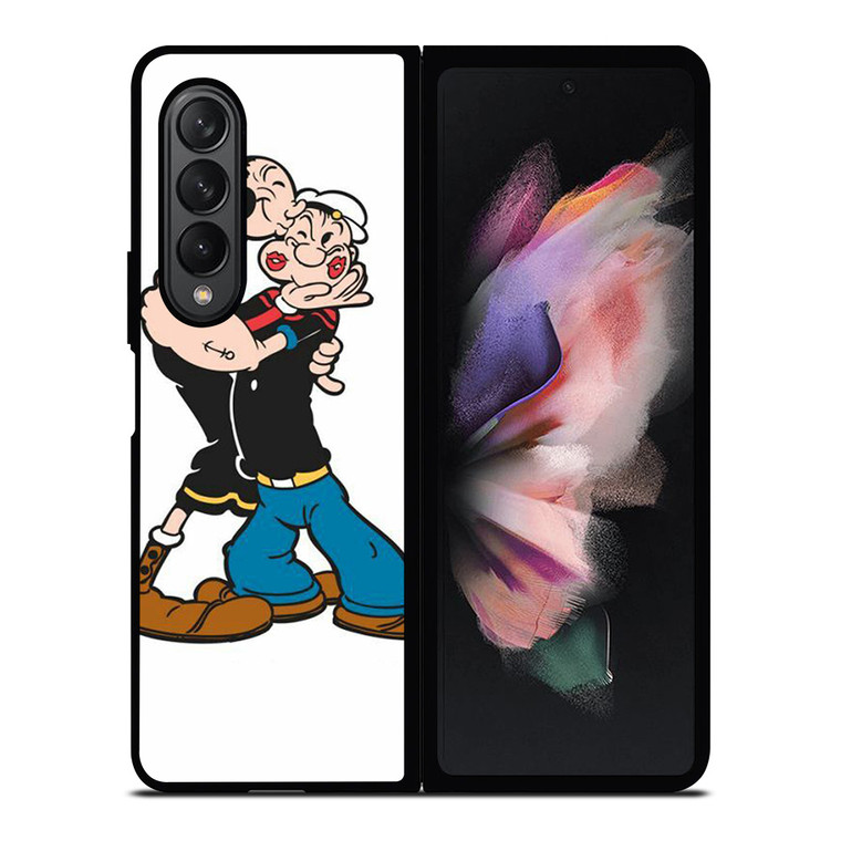 POPEYE AND OLIVE LOVE Samsung Galaxy Z Fold 3 Case Cover
