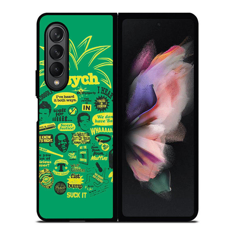 PSYCH LOGO Samsung Galaxy Z Fold 3 Case Cover