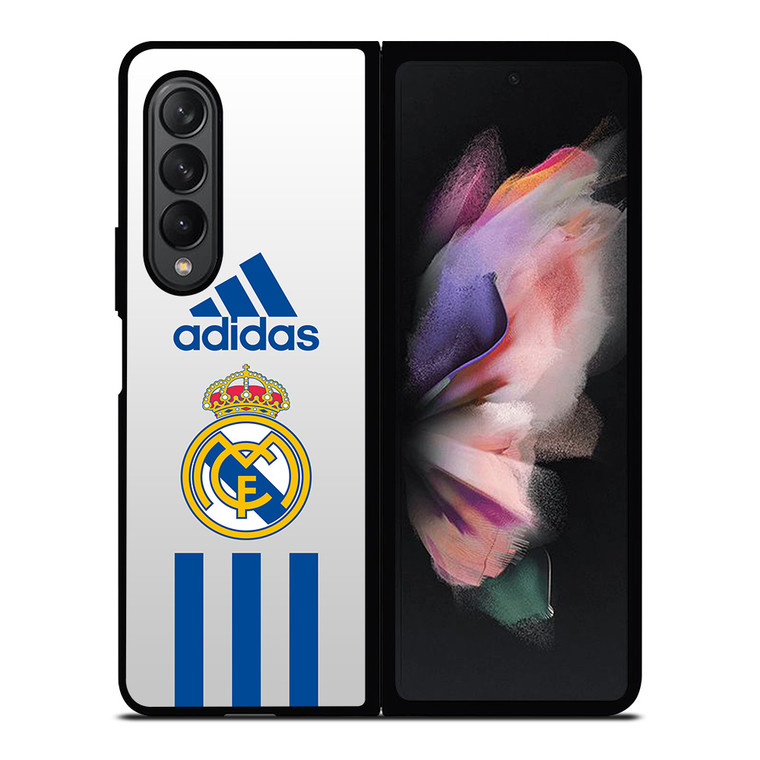 REAL MADRID CF ADIDAS STRIPES Samsung Galaxy Z Fold 3 Case Cover