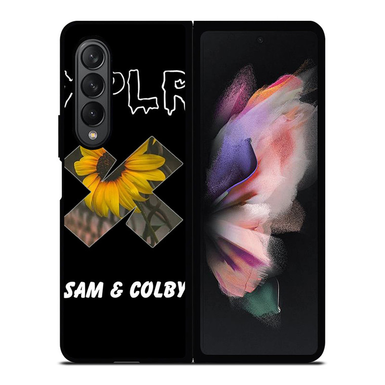 SAM AND COLBY XPLR SUN FLOWER Samsung Galaxy Z Fold 3 Case Cover