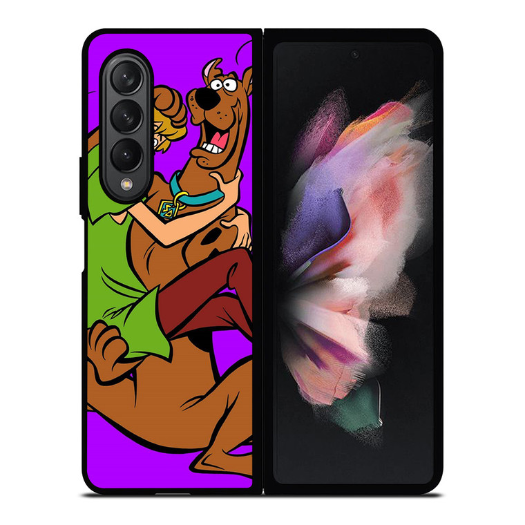 SCOOBY DOO CARTOON Samsung Galaxy Z Fold 3 Case Cover SCOOBY DOO CARTOON Samsung Galaxy Z Fold 3 Case Cover