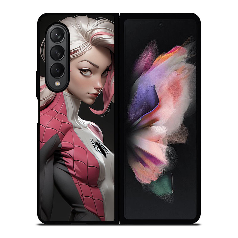 SEXY SPIDER GIRL MARVEL COMICS CARTOON Samsung Galaxy Z Fold 3 Case Cover