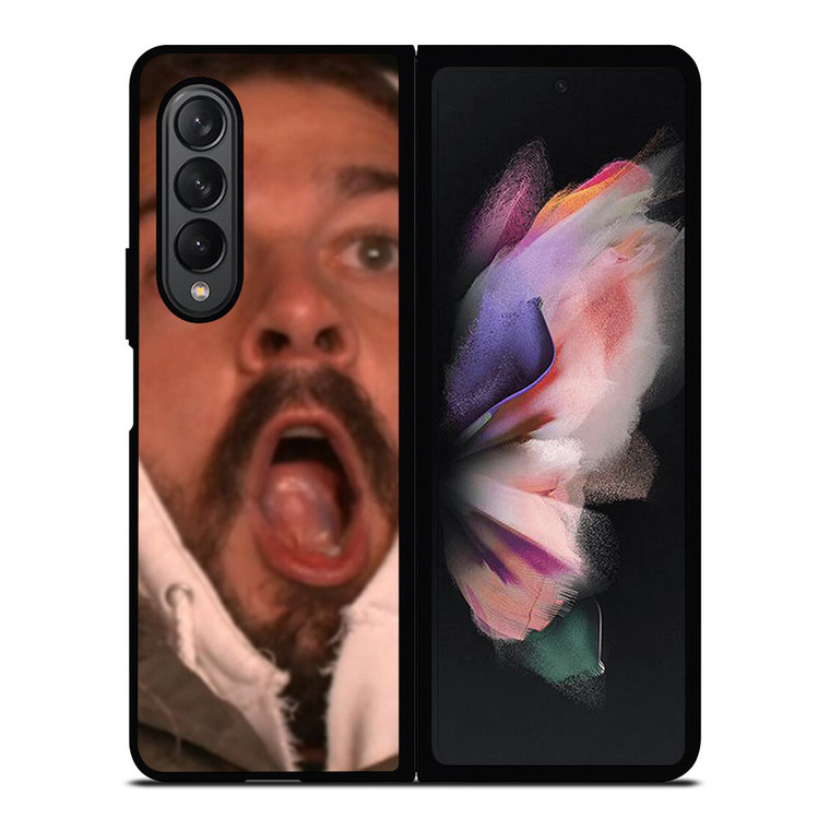 SHIA LABEOUF SHOCKED FACE Samsung Galaxy Z Fold 3 Case Cover