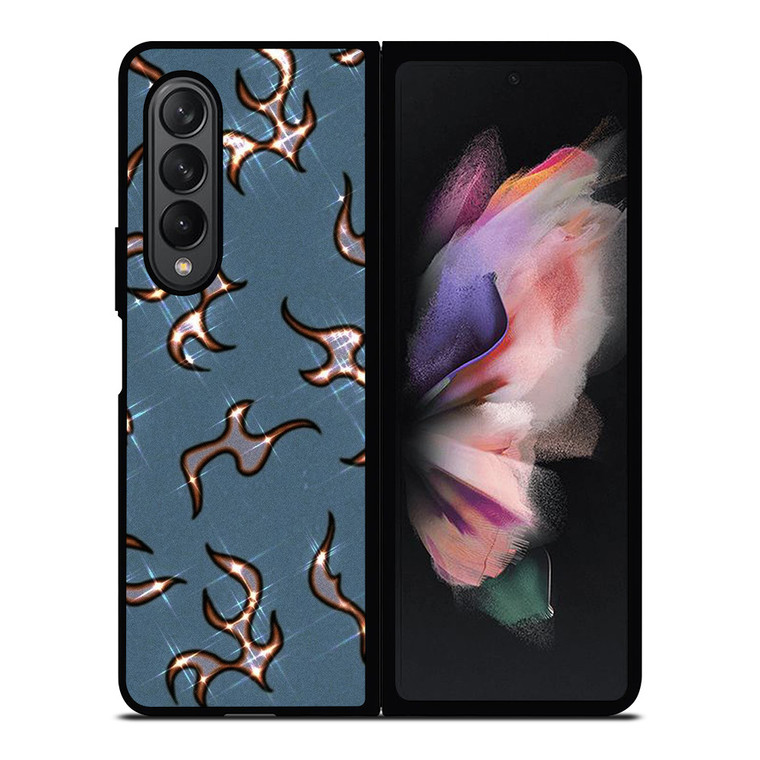 SHINY FIRE PATTERN Samsung Galaxy Z Fold 3 Case Cover