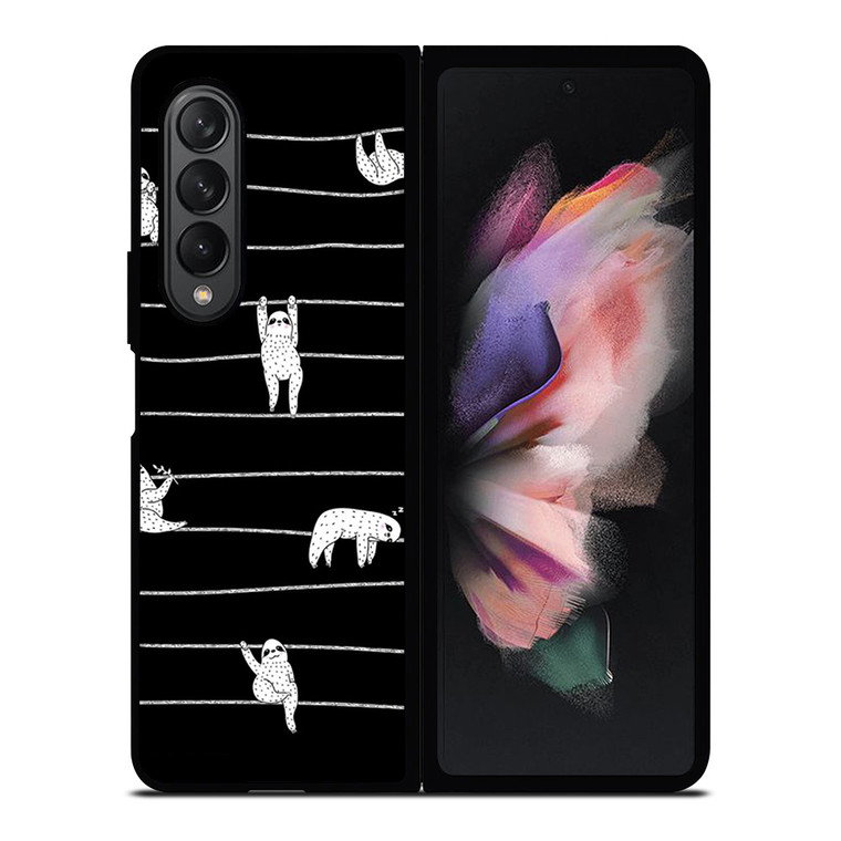 SLOTH KOALA STRIPE Samsung Galaxy Z Fold 3 Case Cover