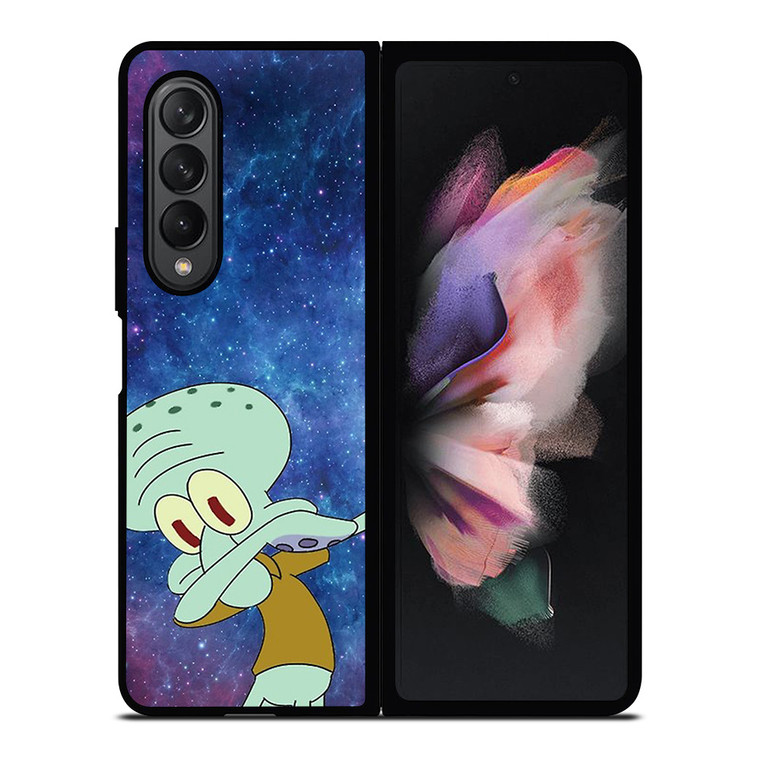 SQUIDWARD DAB NEBULA Samsung Galaxy Z Fold 3 Case Cover