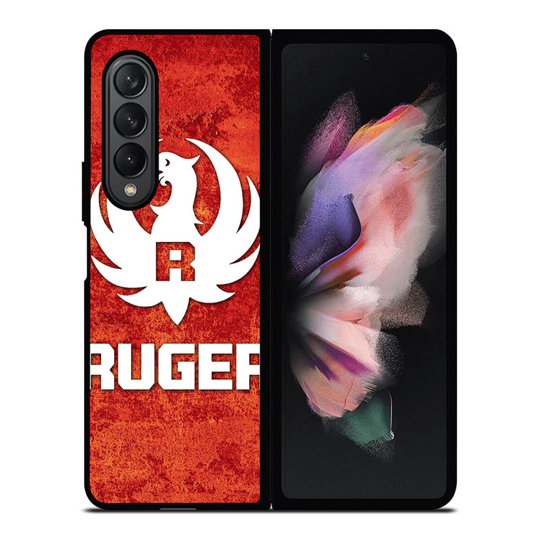 STURM RUGER FIREARMS RUSTY RED Samsung Galaxy Z Fold 3 Case Cover