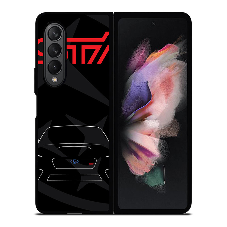 SUBARU STI CAR LOGO Samsung Galaxy Z Fold 3 Case Cover