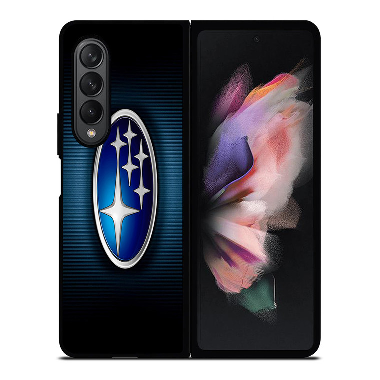 SUBARU VERTICAL LOGO Samsung Galaxy Z Fold 3 Case Cover