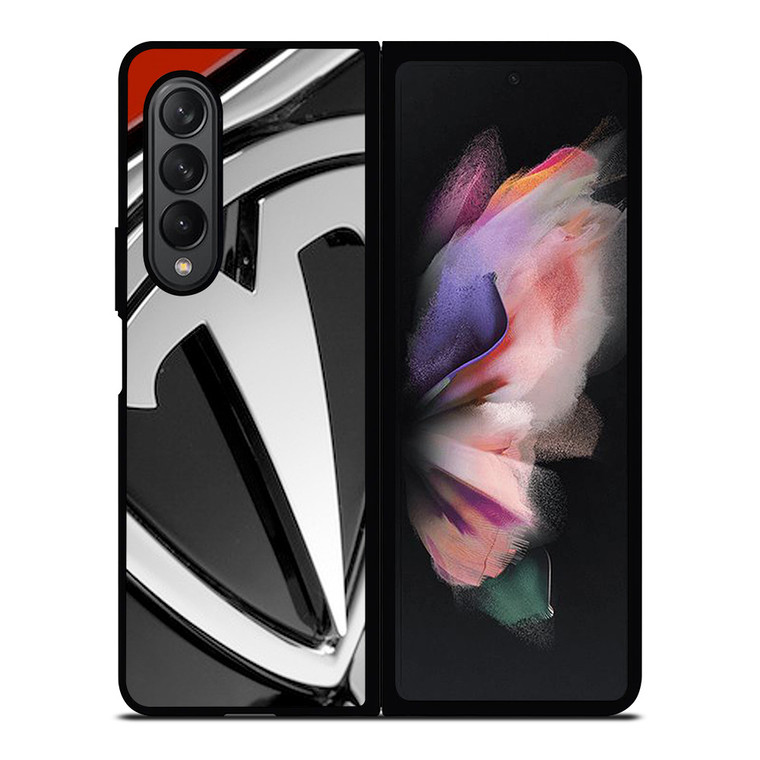 TESLA MOTOR EMBLEM LOGO Samsung Galaxy Z Fold 3 Case Cover