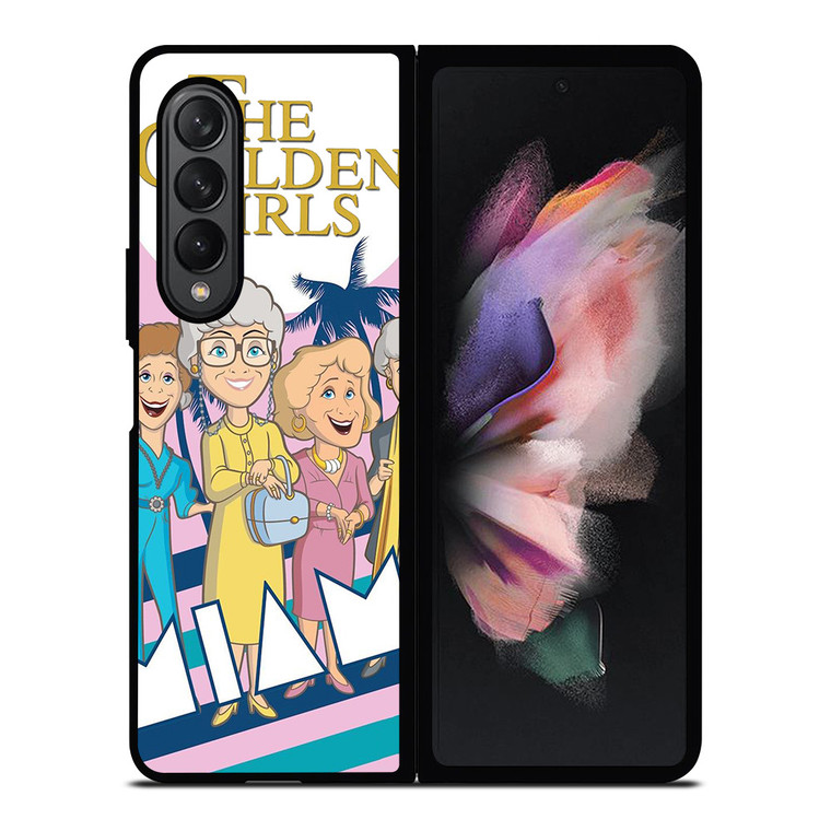 THE GOLDEN GIRLS CARTOON Samsung Galaxy Z Fold 3 Case Cover