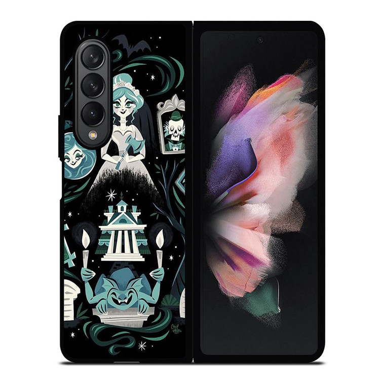 THE HAUNTED MANSION ART DISNEY Samsung Galaxy Z Fold 3 Case Cover THE HAUNTED MANSION ART DISNEY Samsung Galaxy Z Fold 3 Case Cover