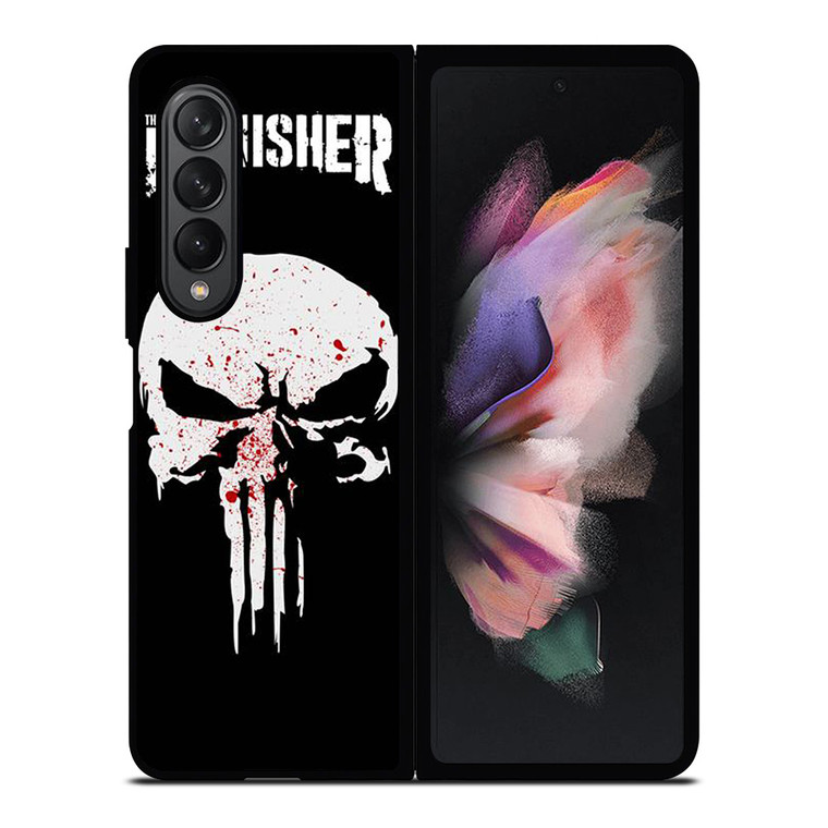 THE PUNISHER MARVEL LOGO Samsung Galaxy Z Fold 3 Case Cover
