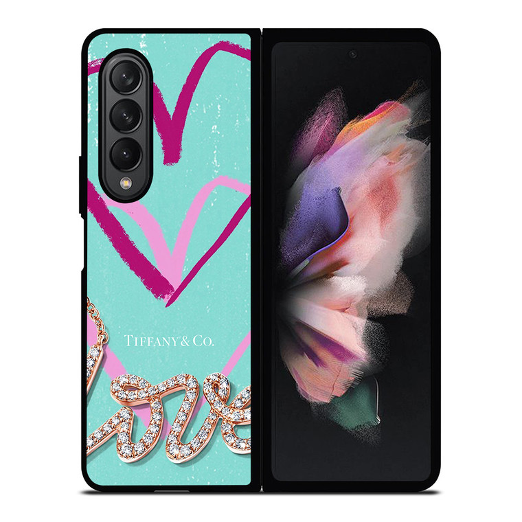 TIFFANY AND CO LOVE DIAMOND Samsung Galaxy Z Fold 3 Case Cover TIFFANY AND CO LOVE DIAMOND Samsung Galaxy Z Fold 3 Case Cover