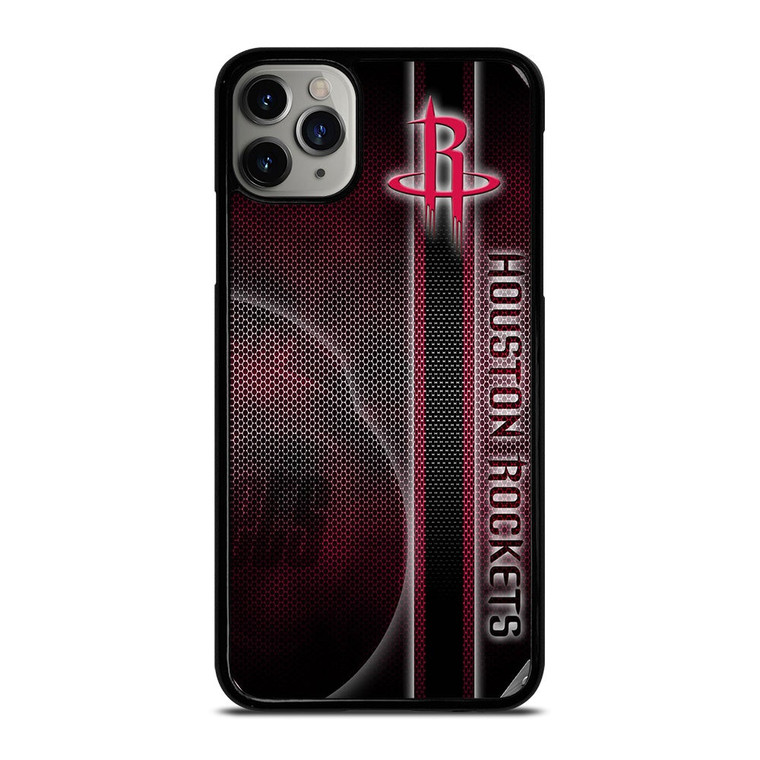 HOUSTON ROCKETS METAL LOGO iPhone 11 Pro Max Case Cover