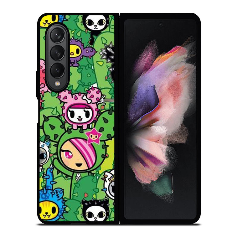 TOKIDOKI DONUTELLA CACTUS  Samsung Galaxy Z Fold 3 Case Cover