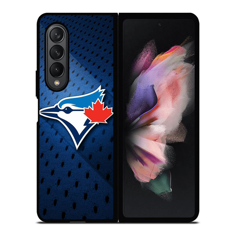 TORONTO BLUE JAYS ICON BASEBALL TEAM LOGO Samsung Galaxy Z Fold 3 Case Cover TORONTO BLUE JAYS ICON BASEBALL TEAM LOGO Samsung Galaxy Z Fold 3 Case Cover