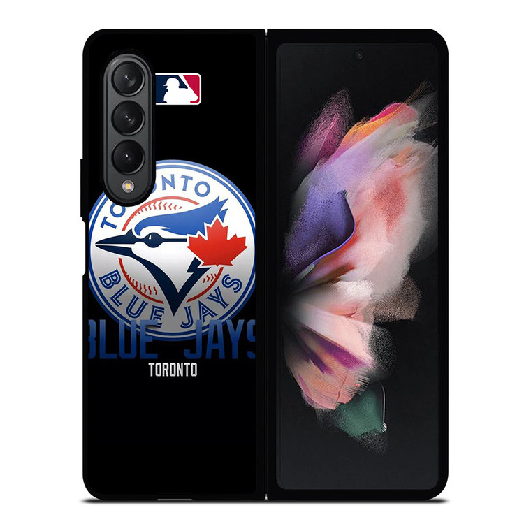 TORONTO BLUE JAYS MLB LOGO Samsung Galaxy Z Fold 3 Case Cover TORONTO BLUE JAYS MLB LOGO Samsung Galaxy Z Fold 3 Case Cover