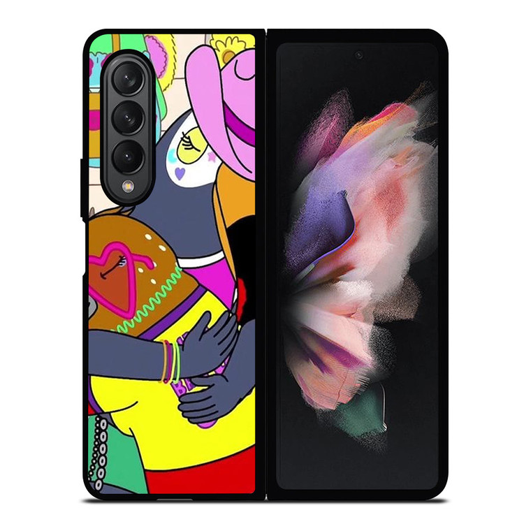 TUCA AND BERTIE HUGGING Samsung Galaxy Z Fold 3 Case Cover