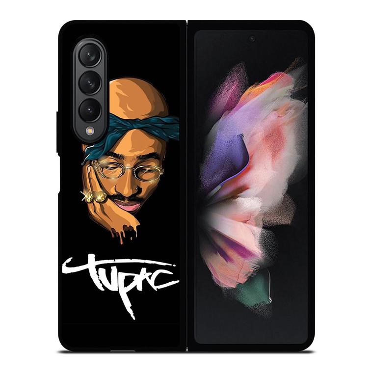 TUPAC SHAKUR ART Samsung Galaxy Z Fold 3 Case Cover