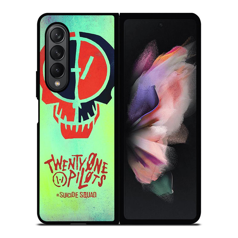 TWENTY ONE PILOTS SUICIDE SQUAD Samsung Galaxy Z Fold 3 Case Cover TWENTY ONE PILOTS SUICIDE SQUAD Samsung Galaxy Z Fold 3 Case Cover