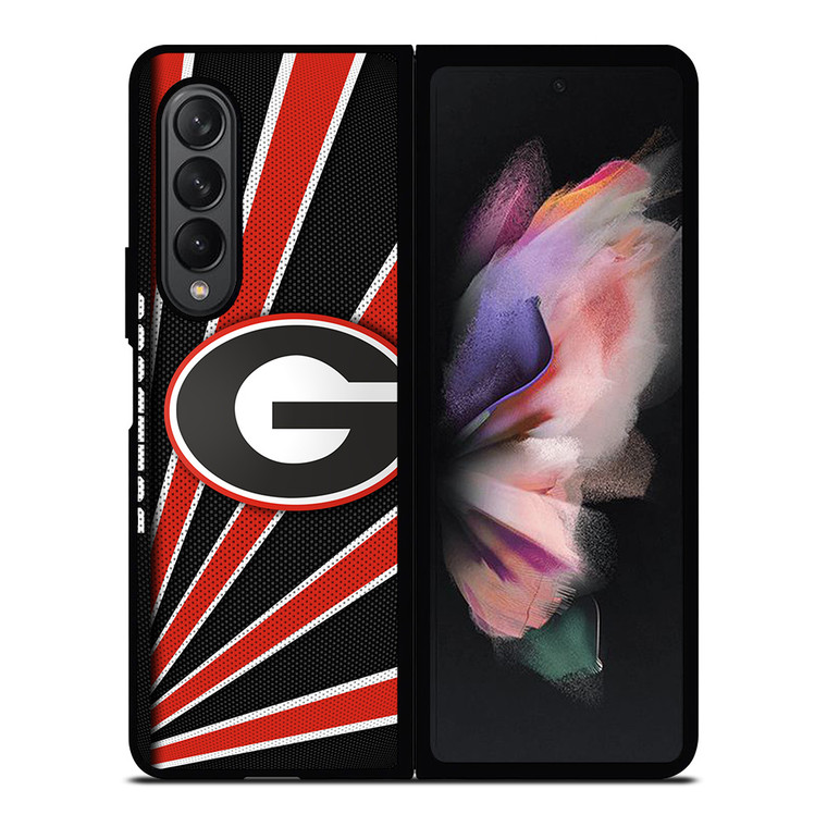 UGA GEORGIA BULLDOGS ICON Samsung Galaxy Z Fold 3 Case Cover