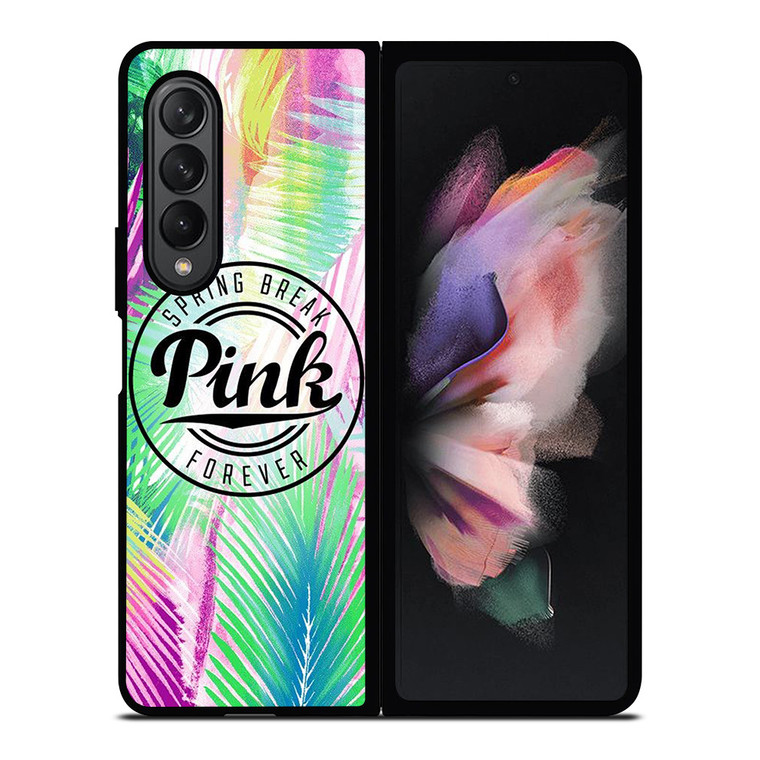 VICTORIA'S SECRET PINK PALM Samsung Galaxy Z Fold 3 Case Cover VICTORIA'S SECRET PINK PALM Samsung Galaxy Z Fold 3 Case Cover