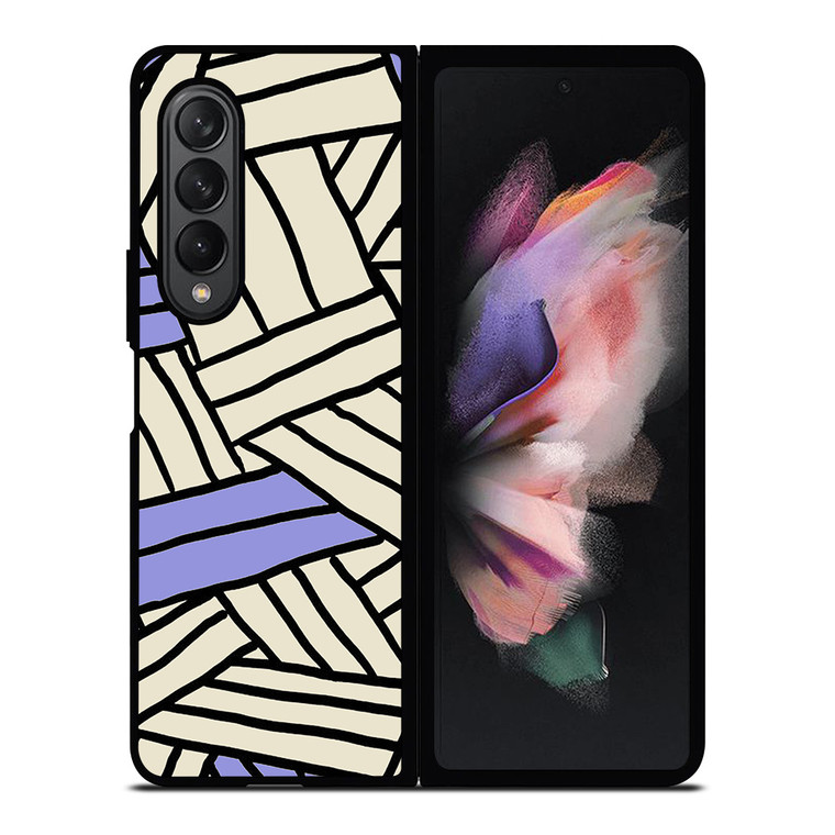 VOLLEY BAL PATTERN Samsung Galaxy Z Fold 3 Case Cover