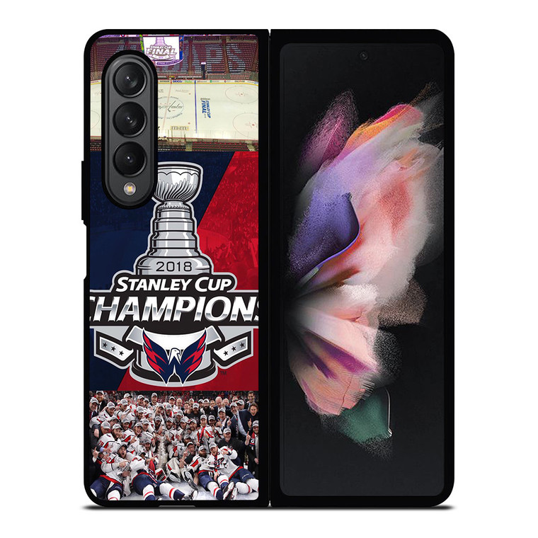 WASHINGTON CAPITALS CHAMPIONS Samsung Galaxy Z Fold 3 Case Cover