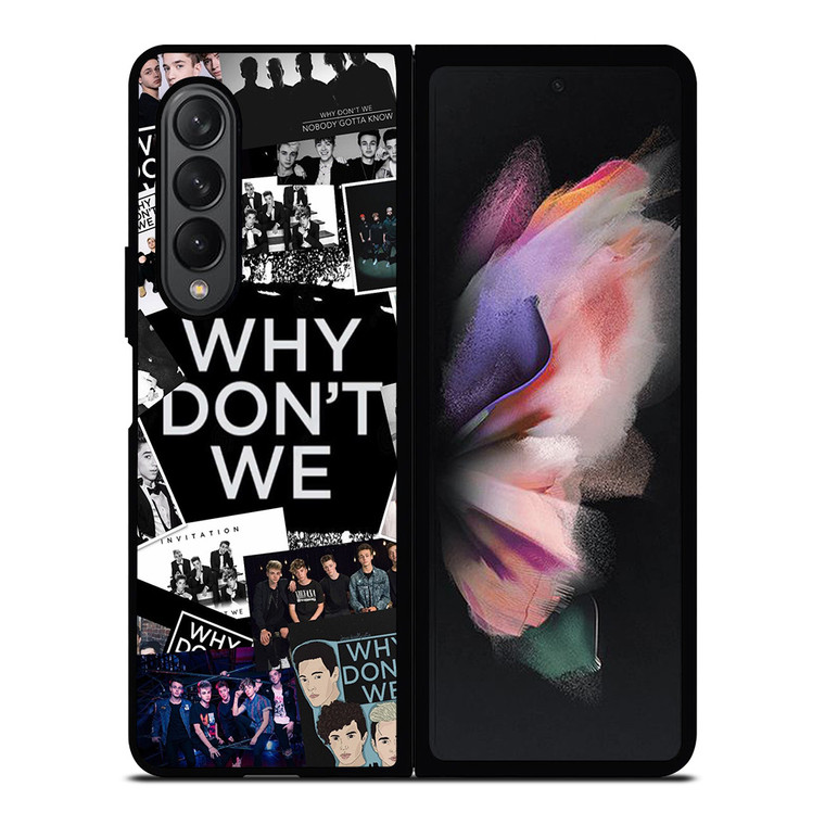 WHY DON'T WE BAND COLLAGE Samsung Galaxy Z Fold 3 Case Cover WHY DON'T WE BAND COLLAGE Samsung Galaxy Z Fold 3 Case Cover