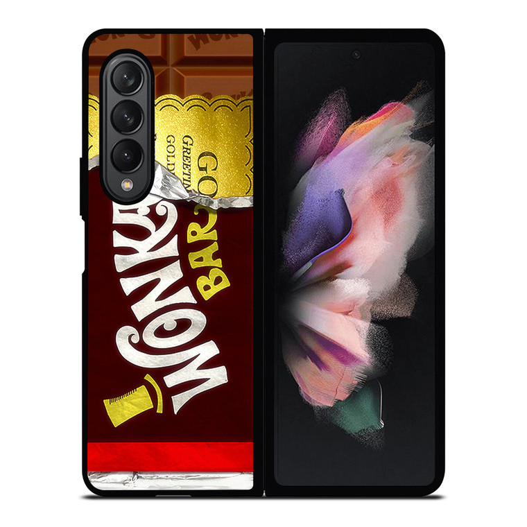 WONKA BAR GOLDEN TICKET Samsung Galaxy Z Fold 3 Case Cover