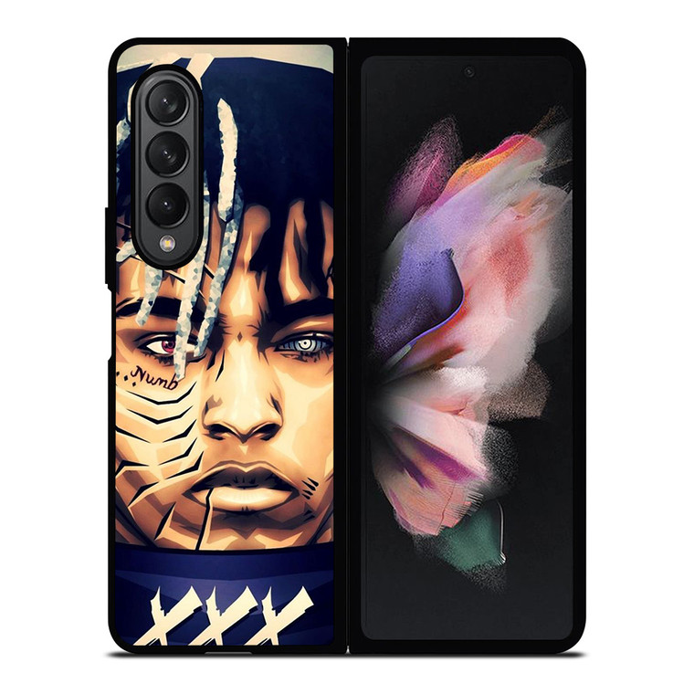 XXXTENTACION CARTOON Samsung Galaxy Z Fold 3 Case Cover XXXTENTACION CARTOON Samsung Galaxy Z Fold 3 Case Cover