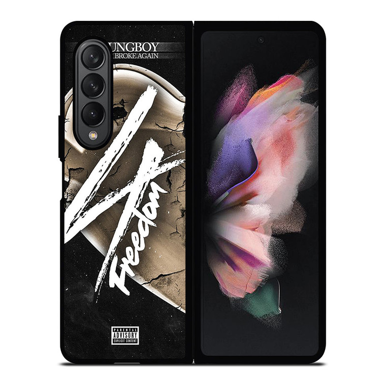YOUNGBOY NBA 4 FREEDOM Samsung Galaxy Z Fold 3 Case Cover