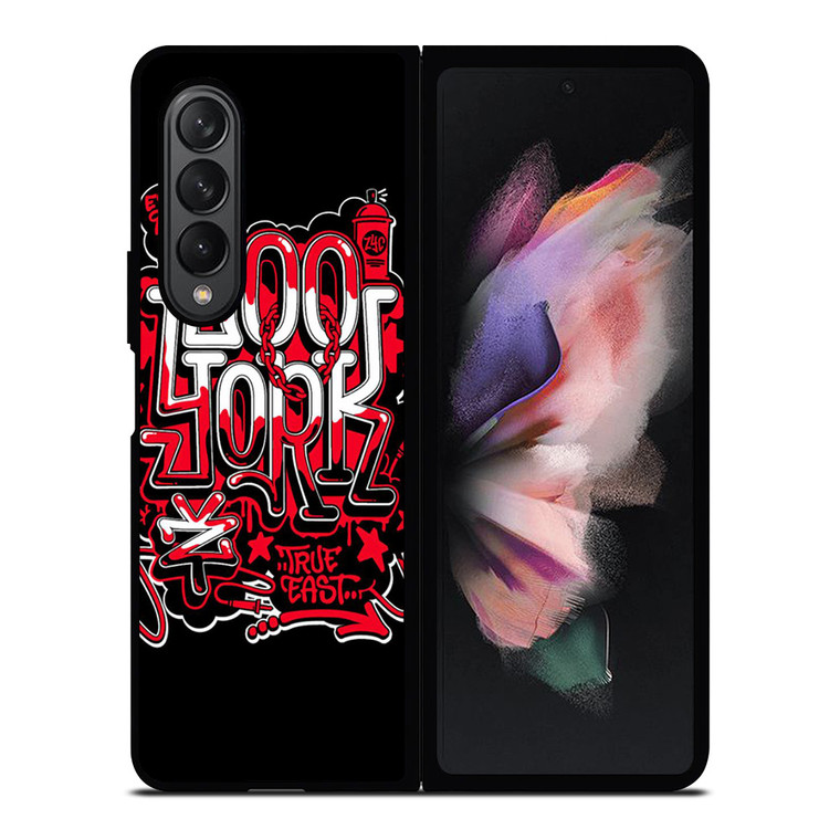 ZOO YORK LOGO TRUE EAST Samsung Galaxy Z Fold 3 Case Cover