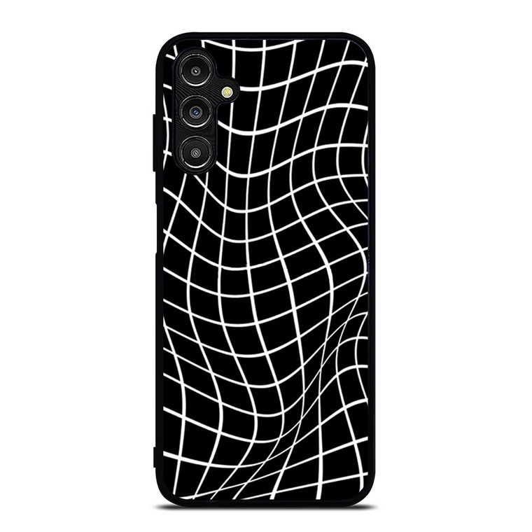 AESTHETIC WAVY GRID PATTERN Samsung Galaxy A14 Case Cover