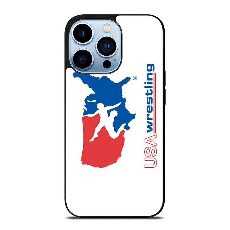 USA WRESTLING LOGO iPhone 13 Pro Max Case Cover