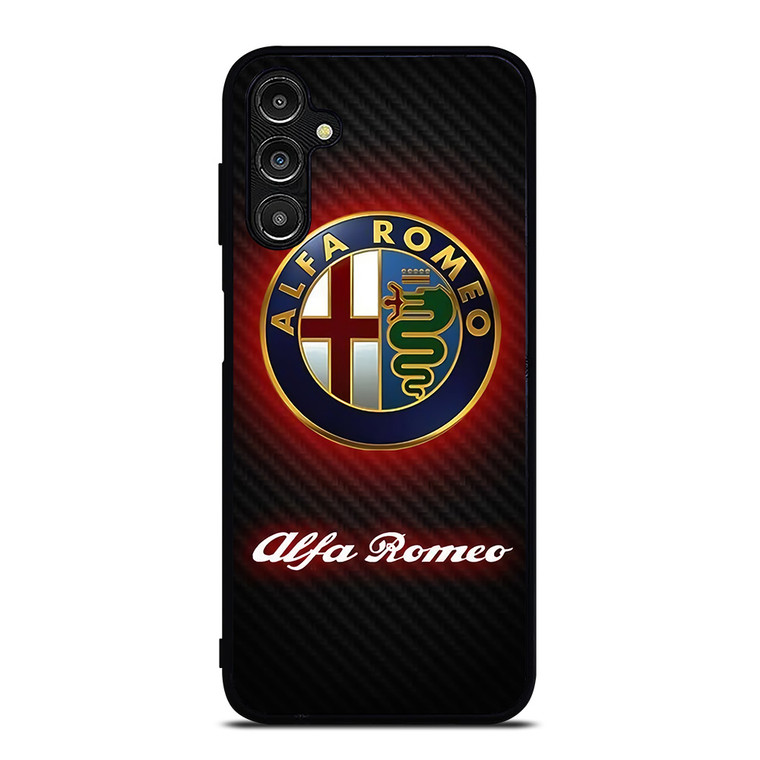 ALFA ROMEO RED CARBON LOGO Samsung Galaxy A14 Case Cover
