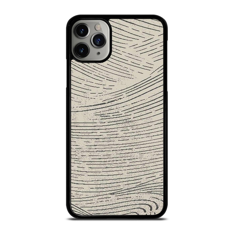HAND DRAWING WAVES PATTERN iPhone 11 Pro Max Case Cover