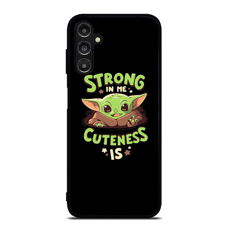 BABY YODA STAR WARS STRONG CUTENESS Samsung Galaxy A14 Case Cover