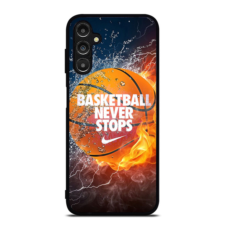 BASKETBALL NEVER STOPS 3 Samsung Galaxy A14 Case Cover