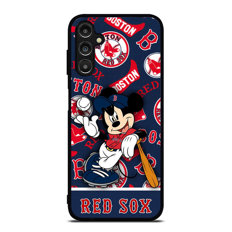 BOSTON RED SOX MICKEY MOUSE Samsung Galaxy A14 Case Cover